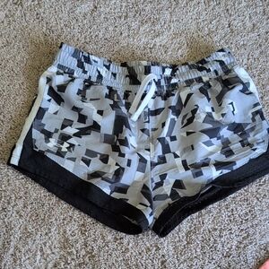 Stylish Black and Gray Women's Shorts